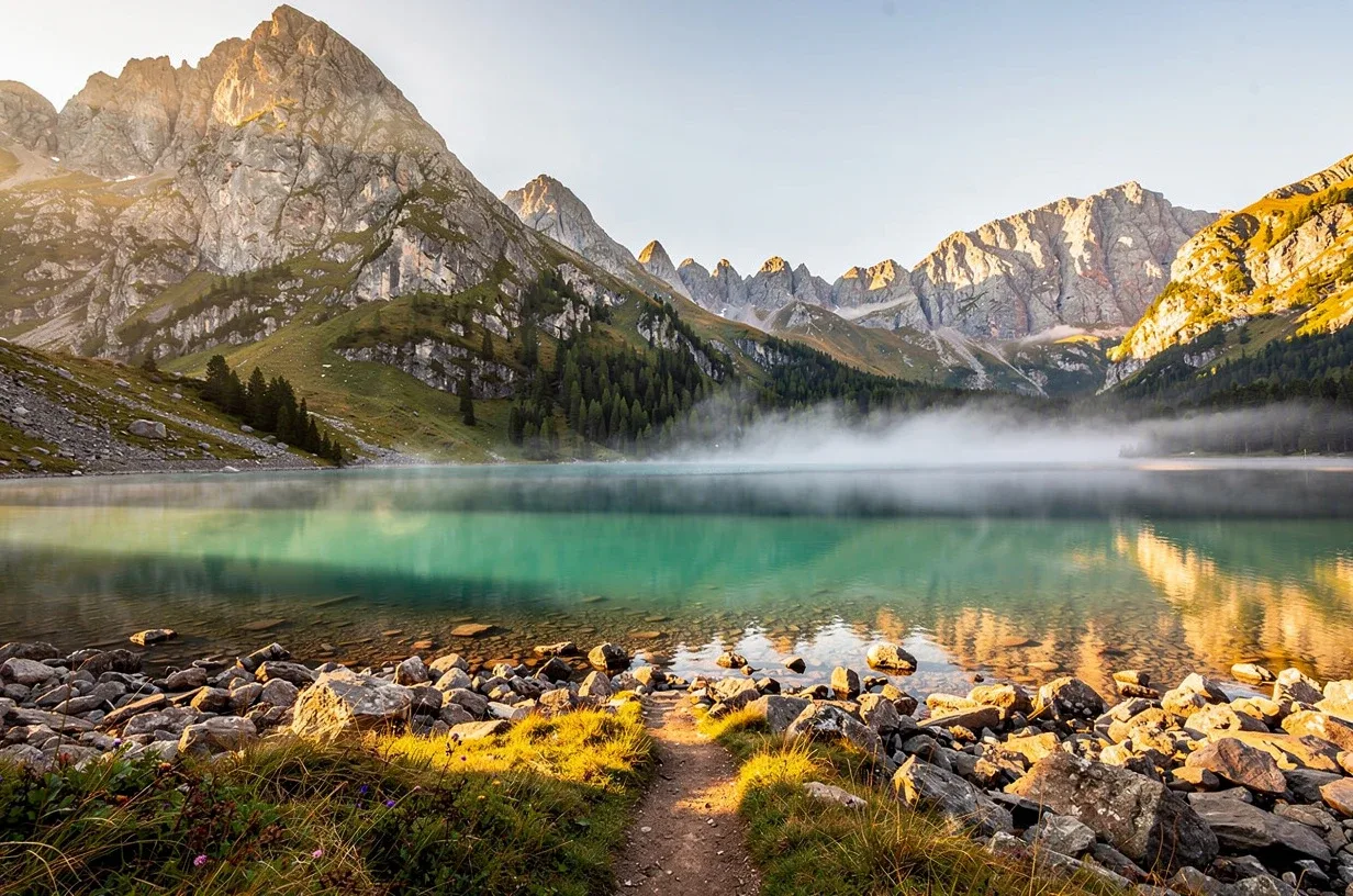 An image being resized to a new aspect ratio