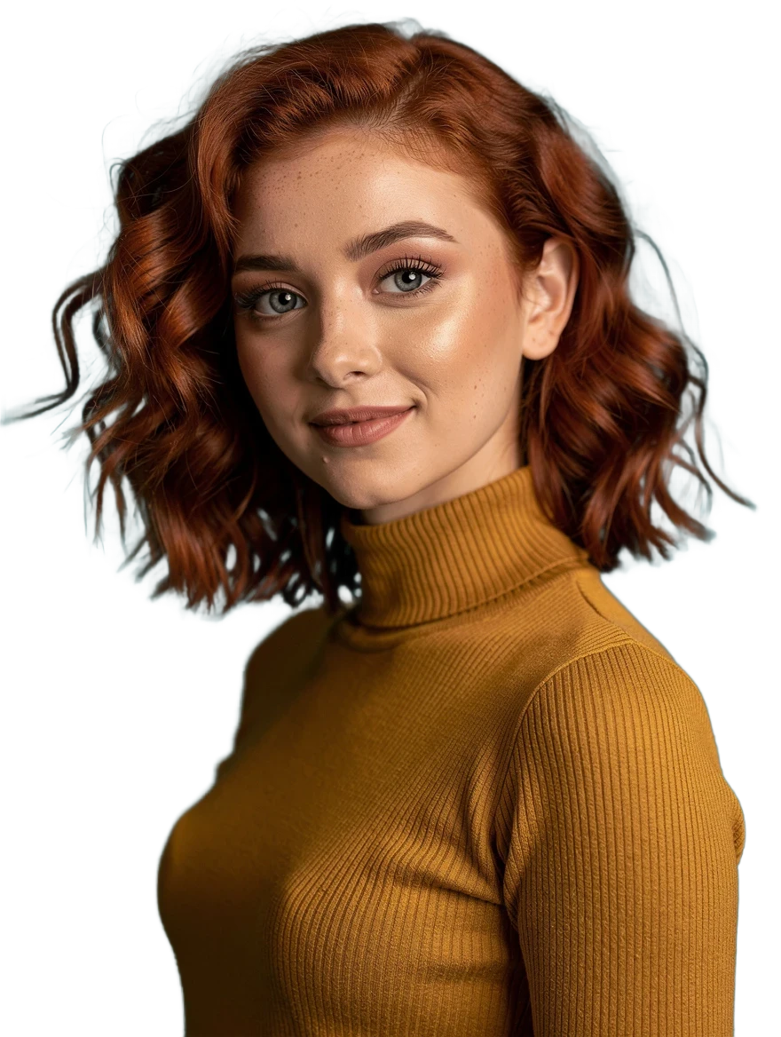 Cutout example on a transparent background